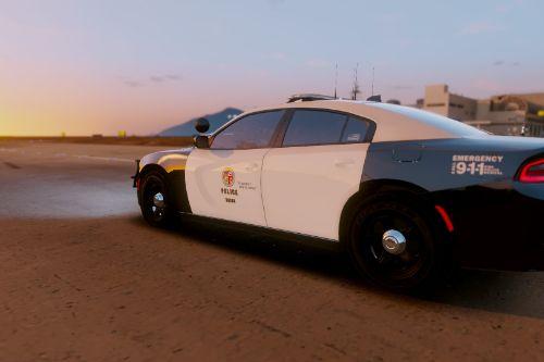 LAPD Skin for Gump's ELS 2015 Dodge Charger RT